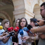 Ione Belarra ofrece declaraciones sobre actualidad política en Barcelona