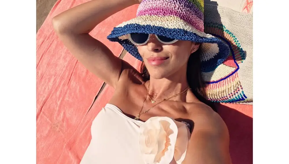 Paula Echevarría en bañador.