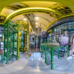Interior del LHCb, el acelerador del CERN