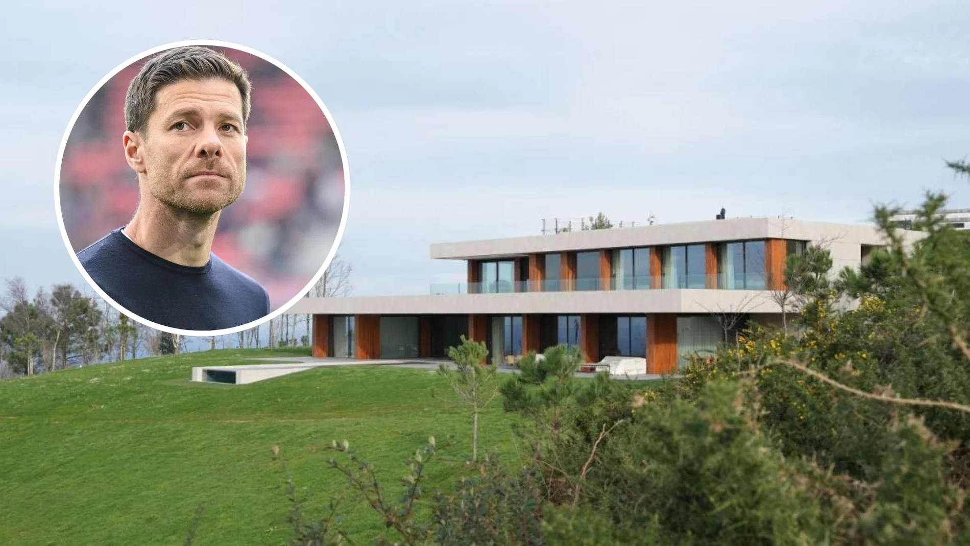 Así es el chalet de Xabi Alonso en San Sebastián: valorado en tres millones de euros y que podría ser demolido