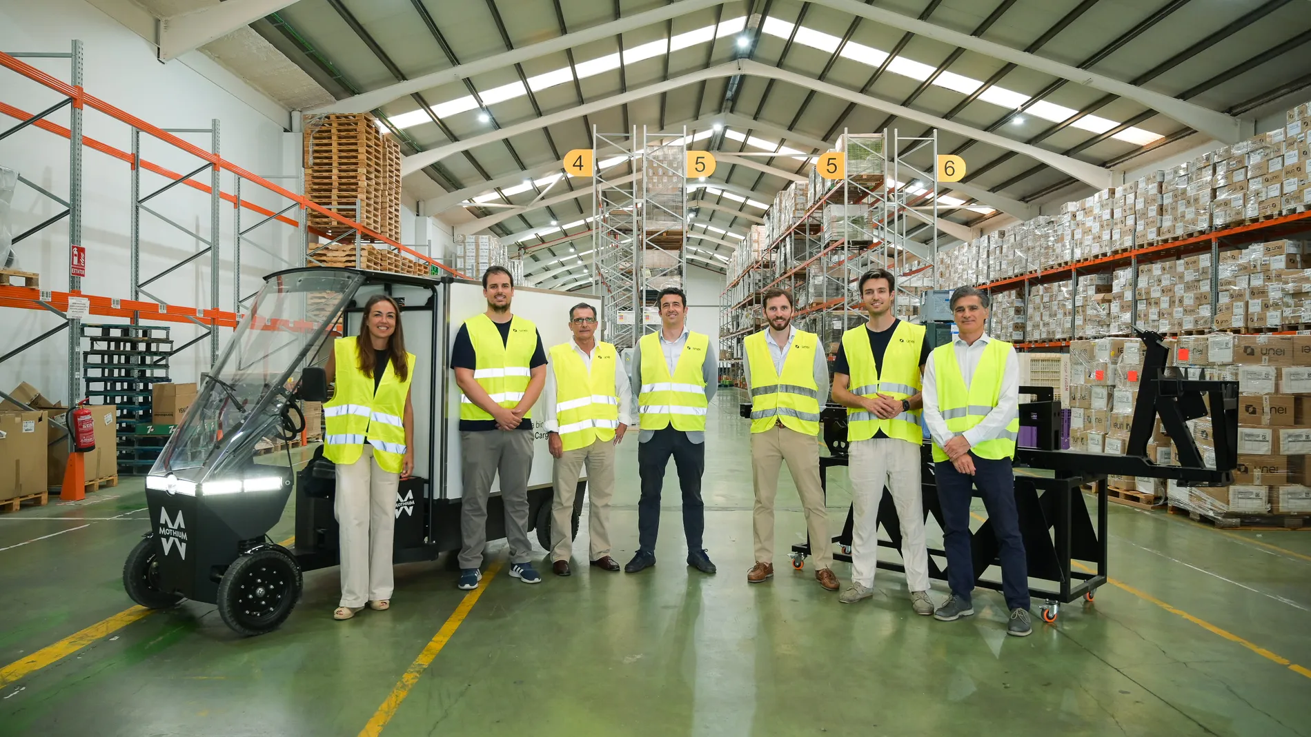 UNEI habilitará en su centro logístico en las próximas semanas el primer box de trabajo con todas las herramientas y materiales necesarios
