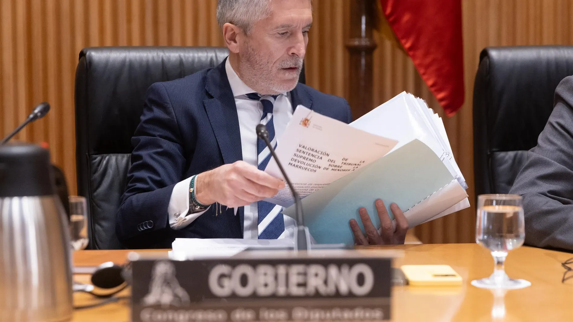 ERC pide que Marlaska explique en el Congreso las actuaciones de Interior ante los "ataques racistas" de Torre Pacheco