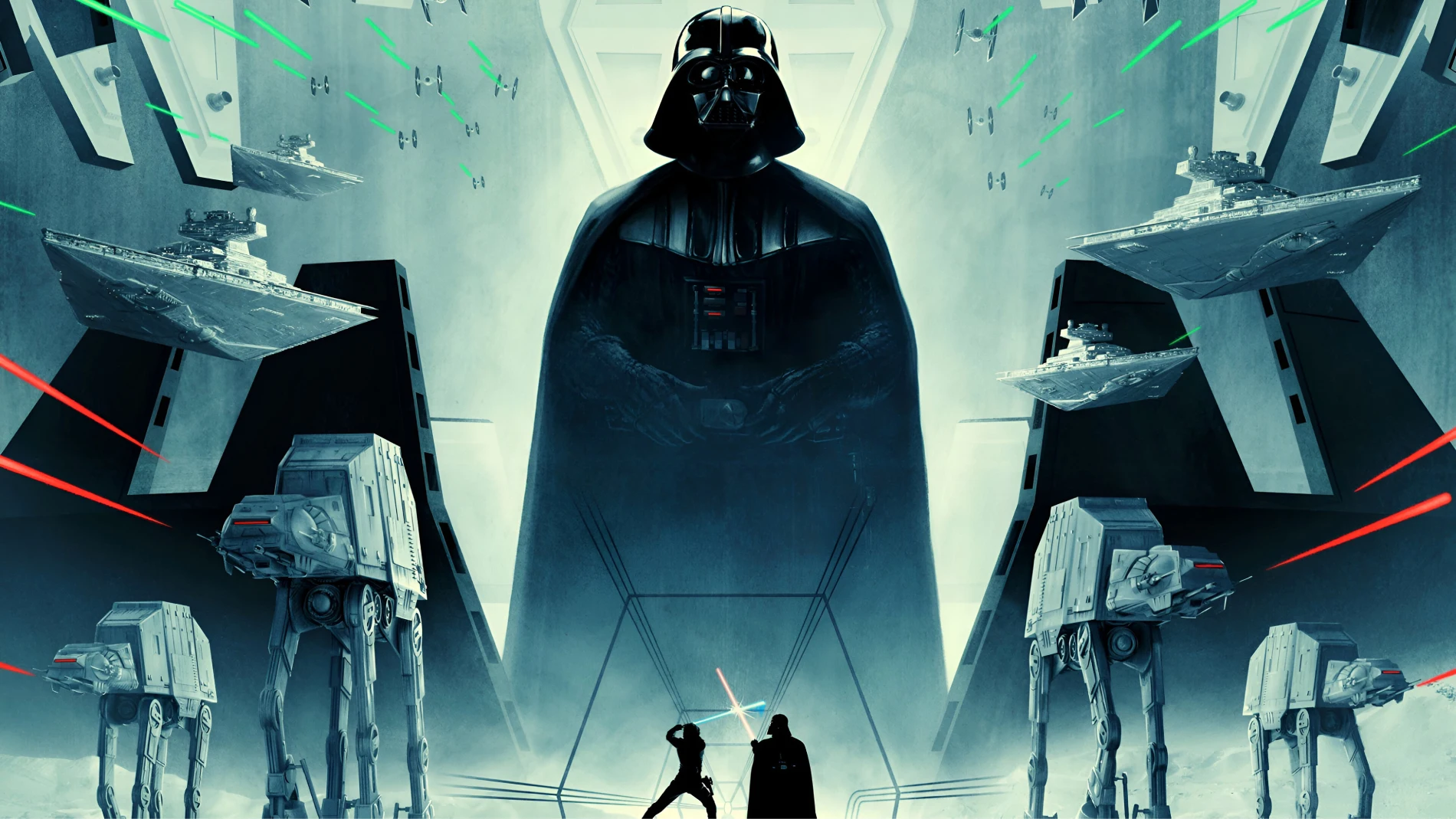 Darth Vader y Luke Skywalker se enfrentaron en uno de los duelos más emblemáticos del cine