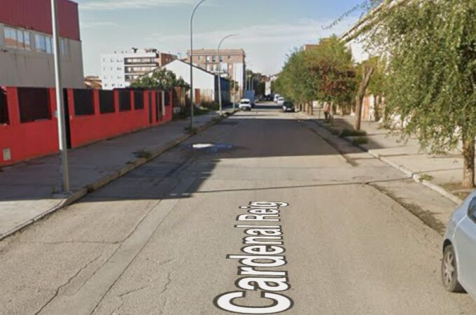 Calle Cardenal Reig, en Ocaña.