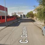 Calle Cardenal Reig, en Ocaña.