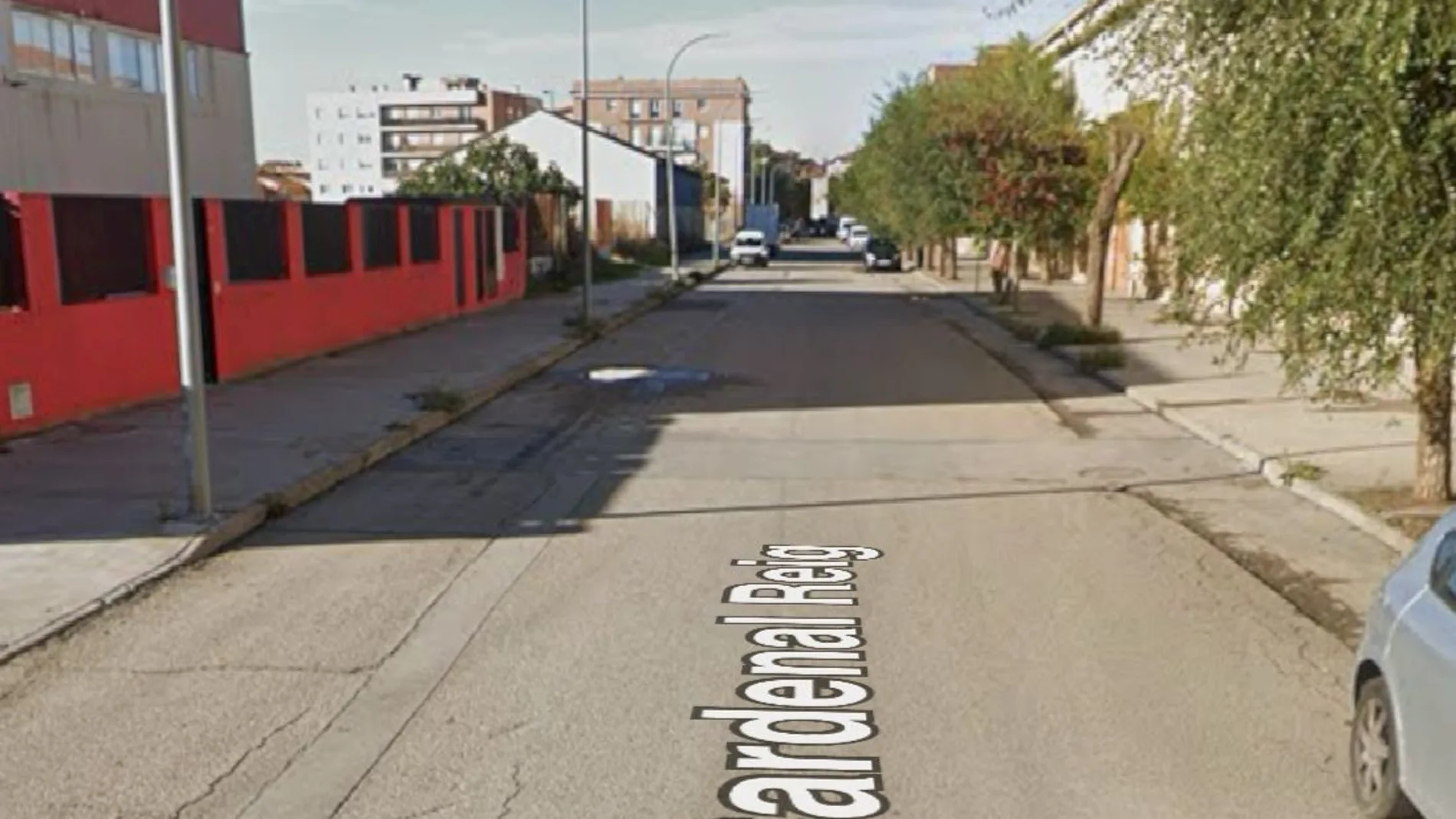 Calle Cardenal Reig, en Ocaña.