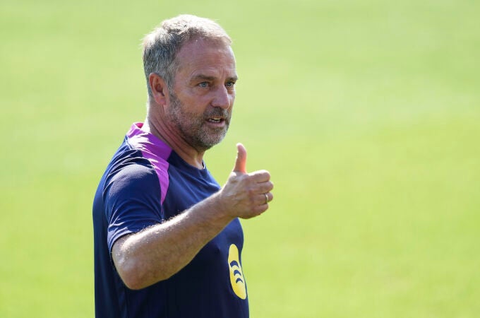 Entrenamiento primer equipo del FC Barcelona