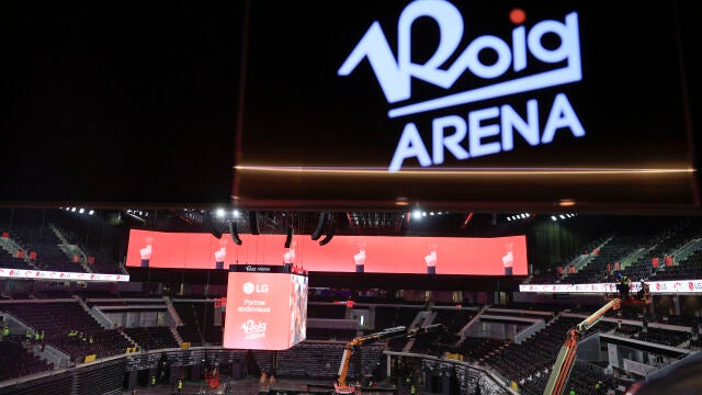 Estado de la construcción del Roig Arena