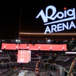 Estado de la construcción del Roig Arena