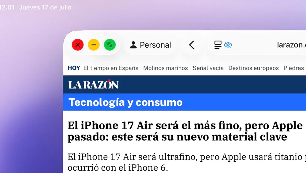 Nuevos botones para controlar las ventanas en iPadOS 26