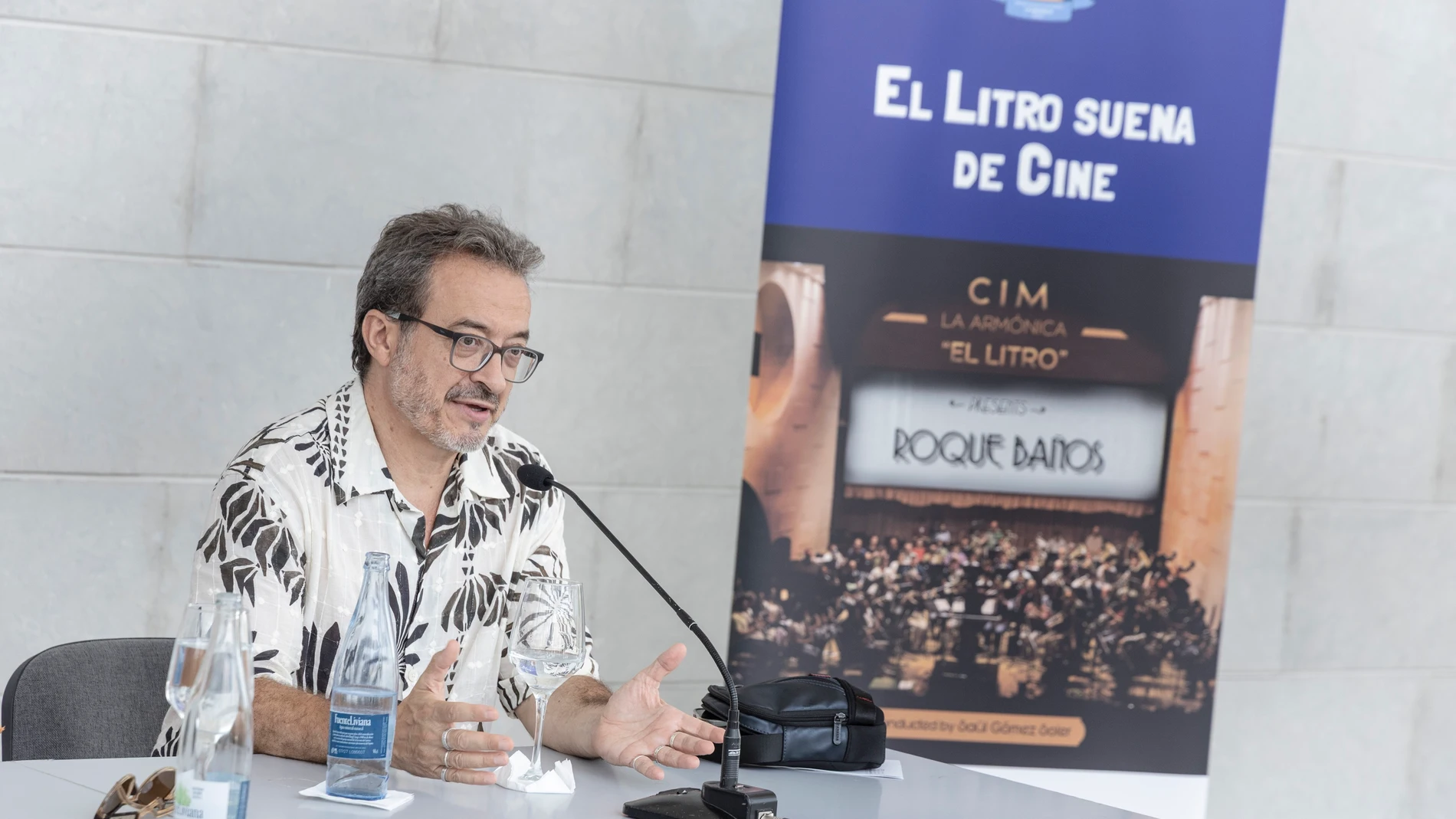 El compositor Roque Baños, en Valencia