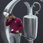 Jon Rahm, durante la segunda jornada del British 2025