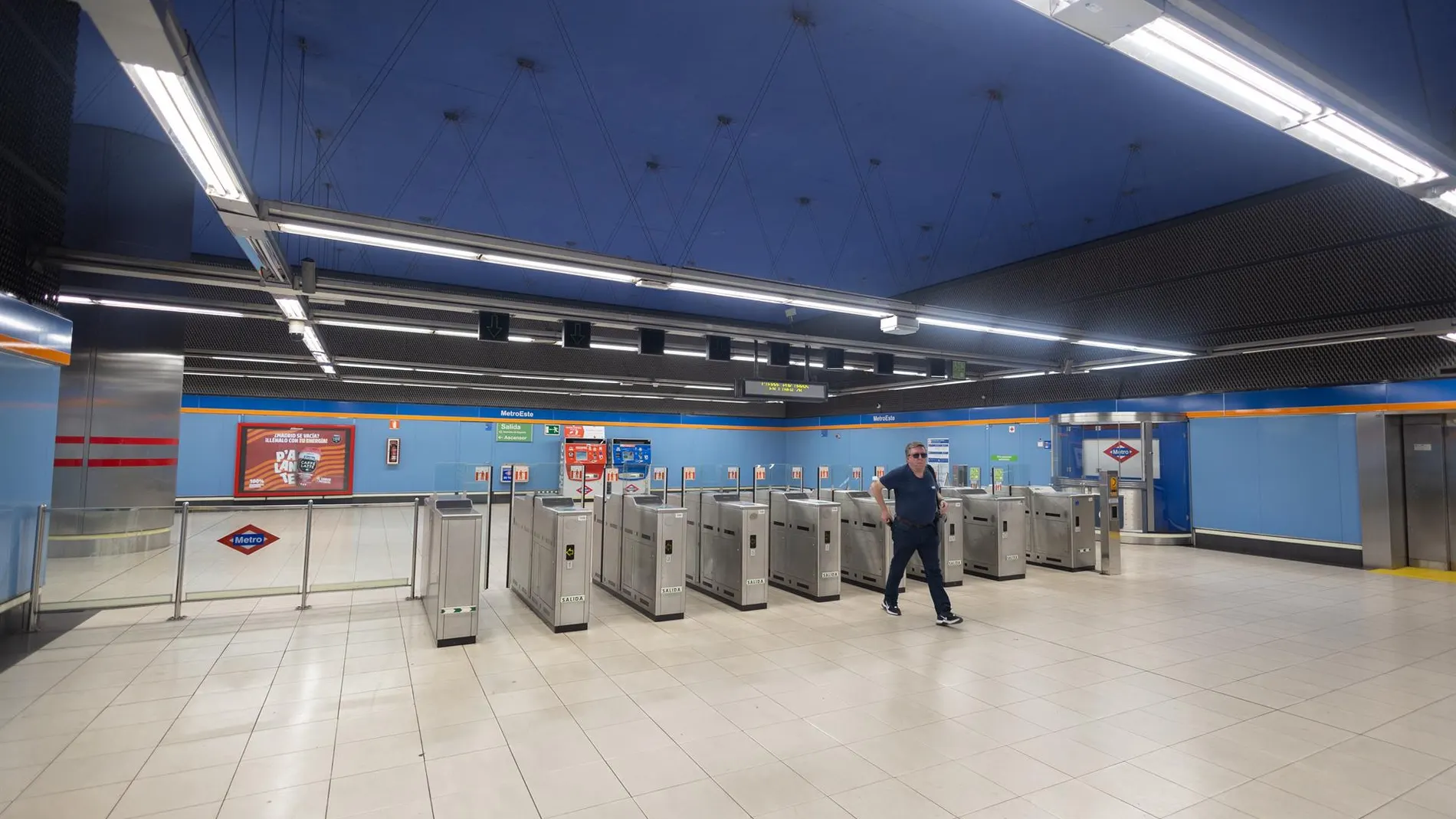 MADRID.-Corte de la Línea 7A de Metro entre Barrio de la Concepción y Canal del 25 al 29 de julio con autobús gratuito