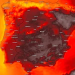 España entra en alerta roja con noches infernales y días a más de 40 °C