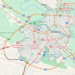 Mapa de Zaragoza