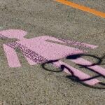 Vandalizan las plazas de aparcamiento reservadas para mujeres en León