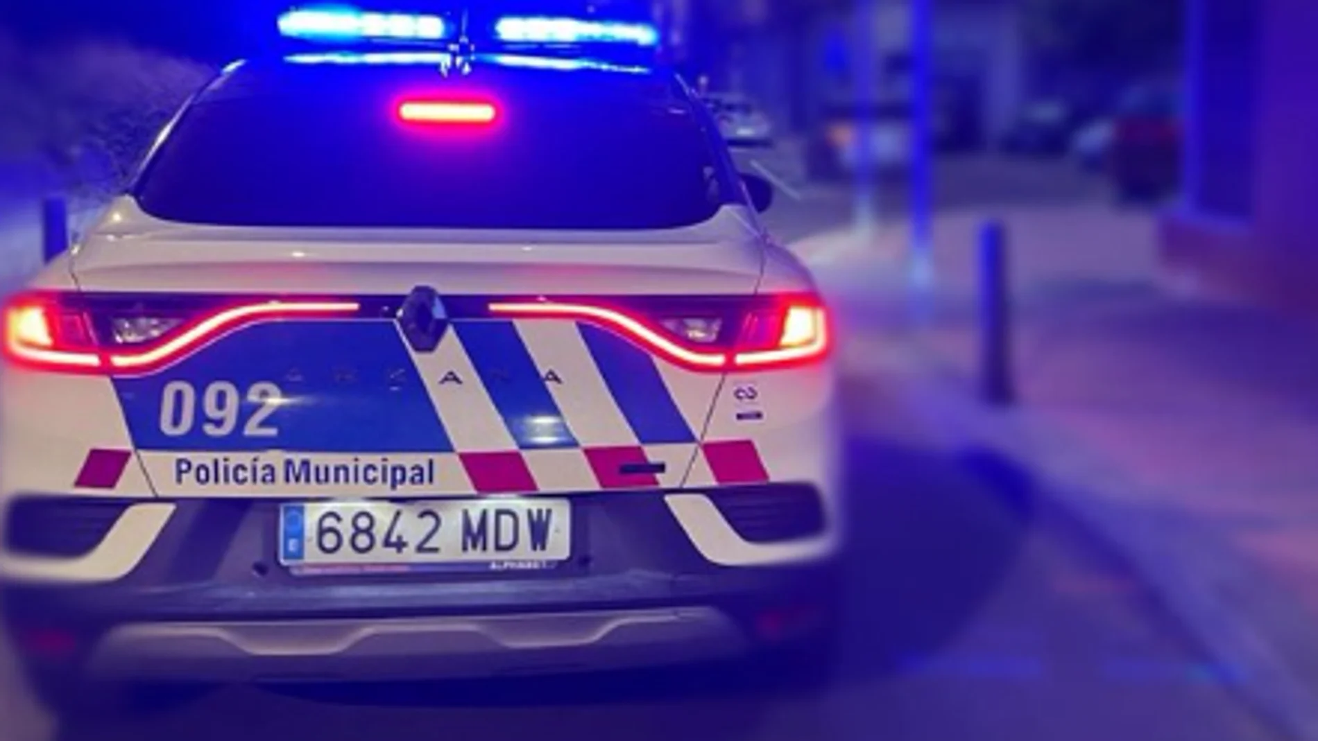 Patrulla de la Policía Municipal de Valladolid