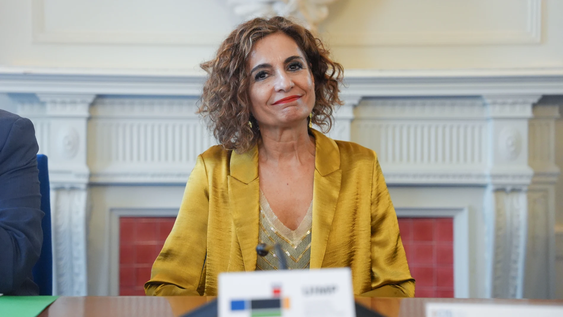 La vicepresidenta primera del Gobierno y ministra de Hacienda, María Jesús Montero, la clausura de un curso de la UIMP (Universidad Internacional Menéndez Pelayo), a 18 de julio de 2025, en Santander, Cantabria (España). El curso que clausura se titula 'Las desigualdades sociales en el mundo de hoy'.18 JULIO 2025;Juanma Serrano / Europa Press18/07/2025