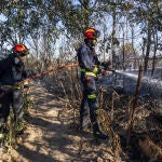 "Calma tensa" en Méntrida (Toledo) a la espera de la evolución del incendio este viernes