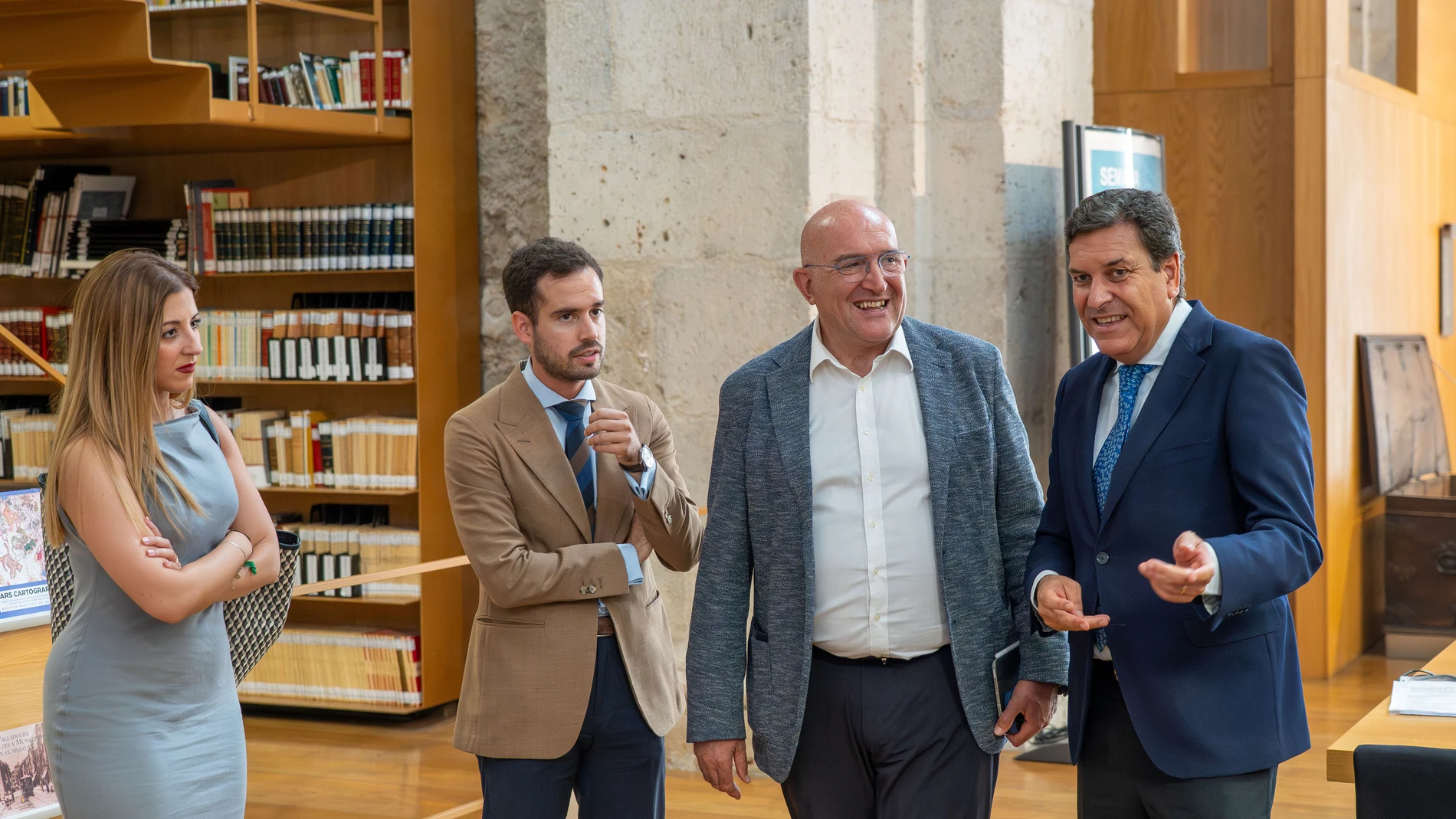Jesús julio Carnero y Carlos Fernández Carriedo presentan el proyecto
