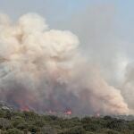 Incendio en Navaluenga (Ávila)