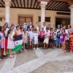 La Diputación de Valladolid recibe a 36 niños y niñas saharauis 