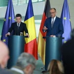 Romania's President Nicusor Dan visits Berlin