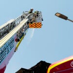 El incendio de Méntrida (Toledo) que afecta a Madrid, en fase de control tras arrasar 3.100 hectáreas