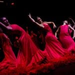 Una de las actuaciones del Ballet de la Comunidad de Madrid en el Parque Santander