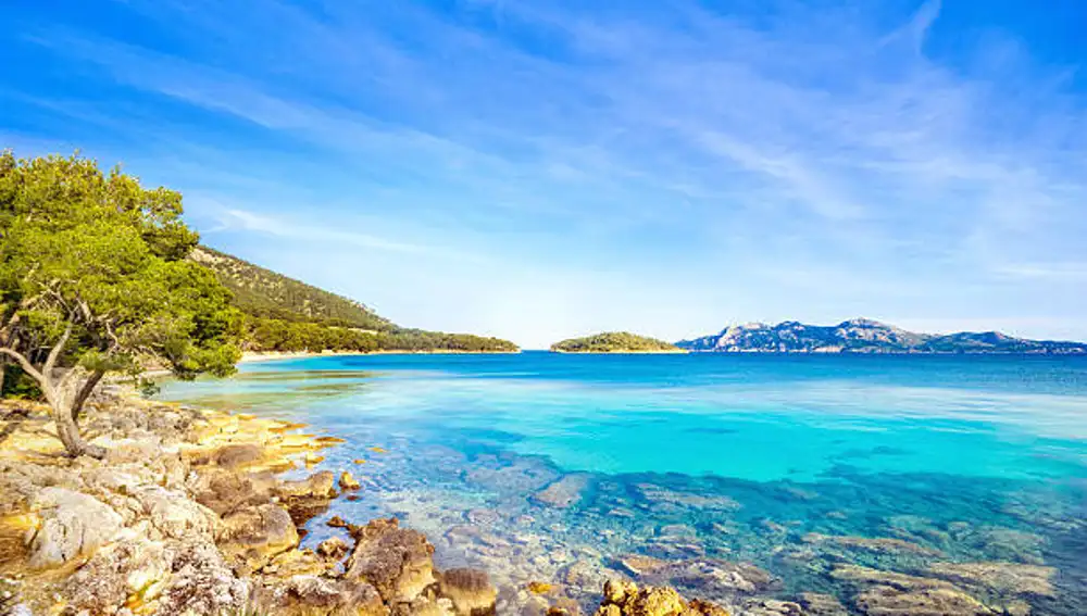 Playa de Formentor, en Mallorca