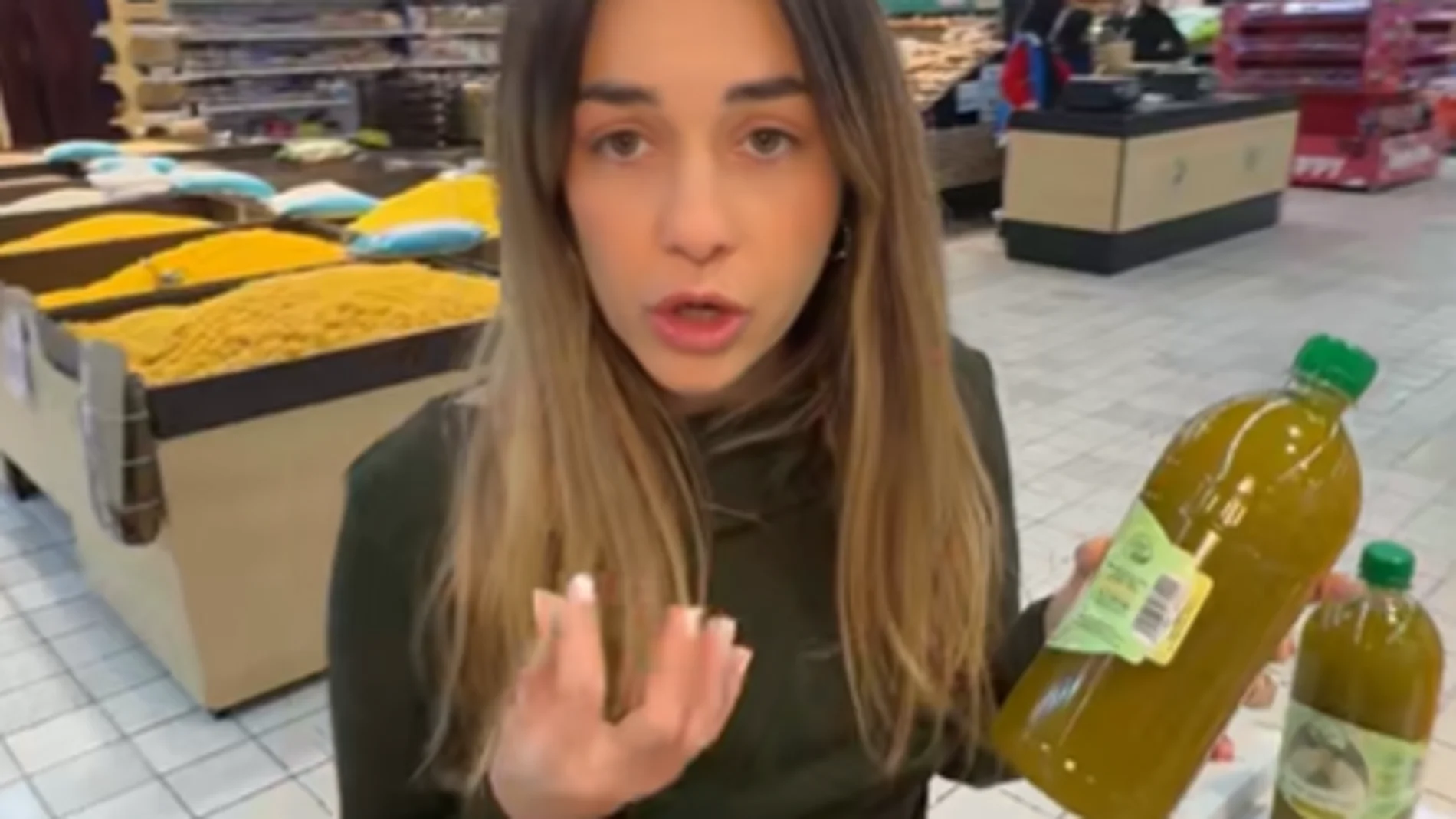 Española en el supermercado marroquí