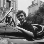 An undated file photograph showing French novelist Francoise Sagan