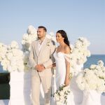 El vestido de novia de Noelia López. 