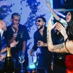 Lamine Yamal de fiesta