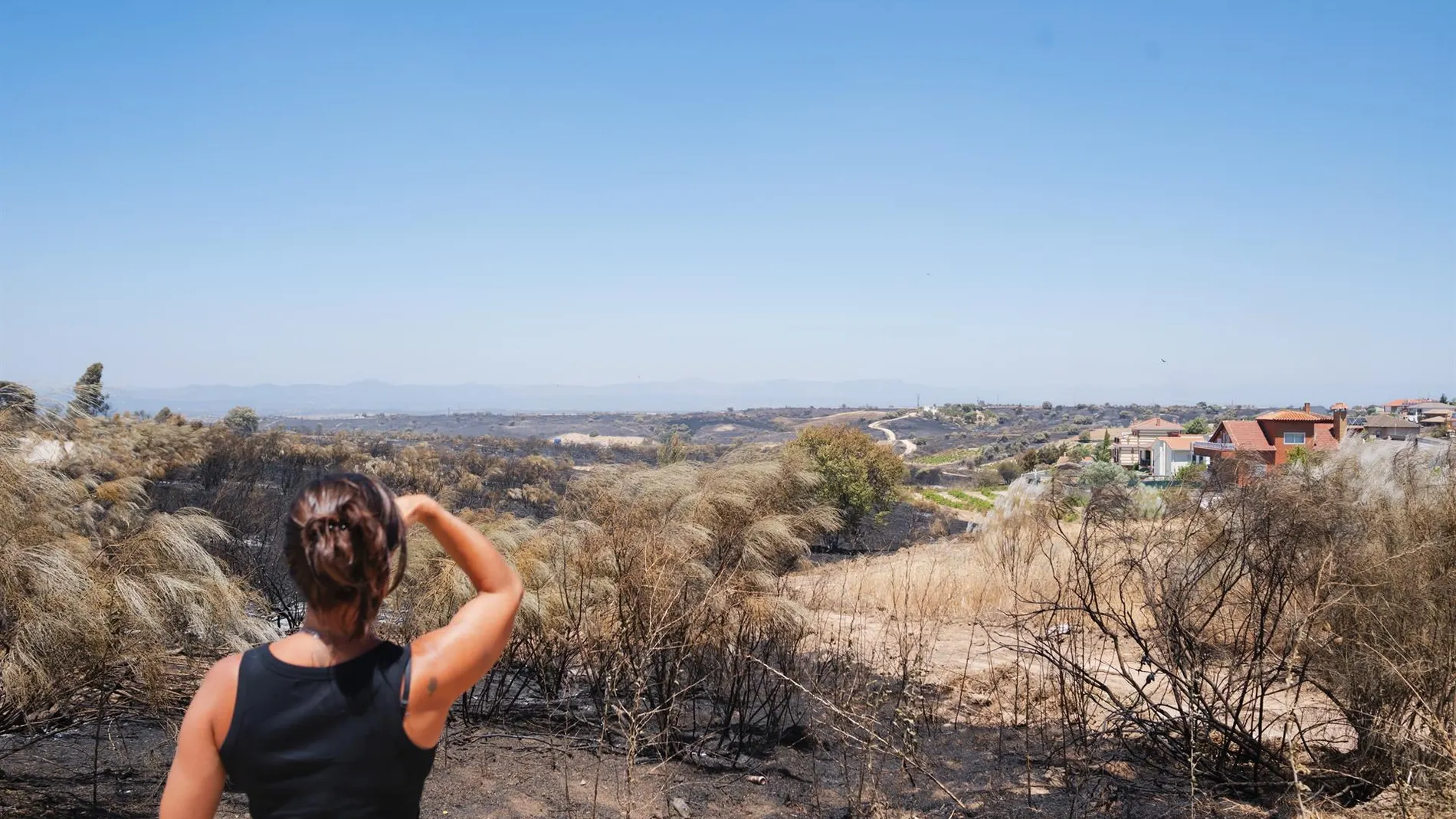 MADRID.-Incendios.- El incendio de Méntrida, ya controlado, pasa a nivel 0 del Infoma y se mantienen dotaciones de vigilancia