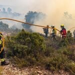 Incendios.- Bomberos dan por estabilizado el incendio forestal de Ibi (Alicante)