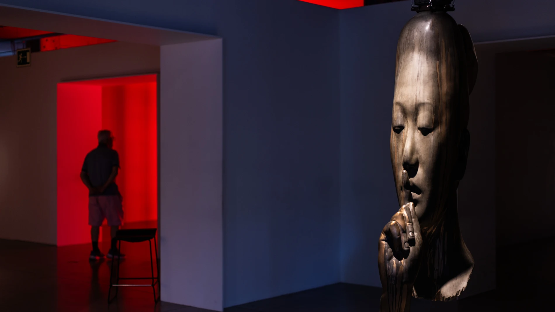 Jaume Plensa en Espacio Fundación Telefónica @ Gonzalo Pérez