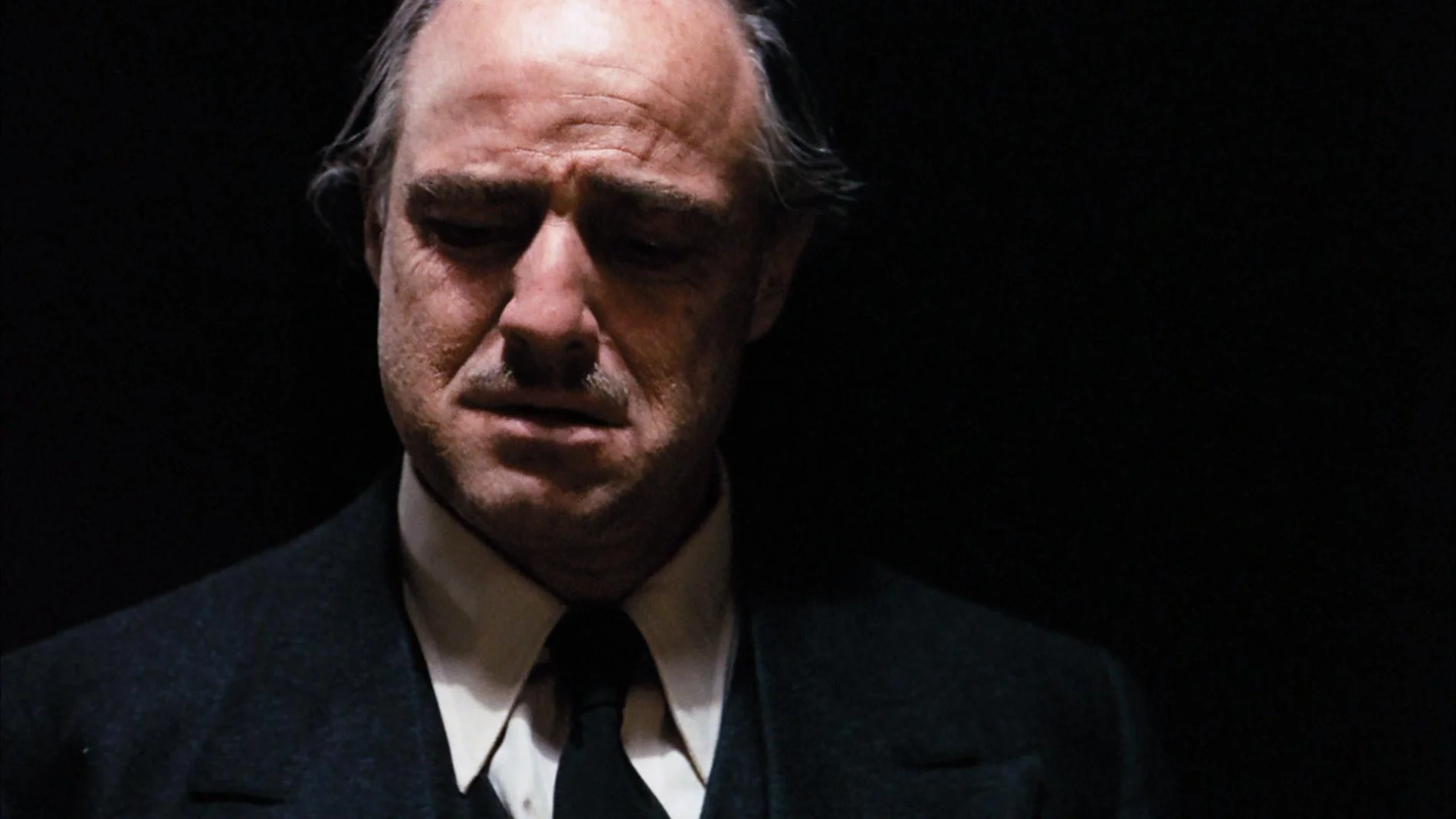Marlon Brando es el mafioso Vito Corleone
