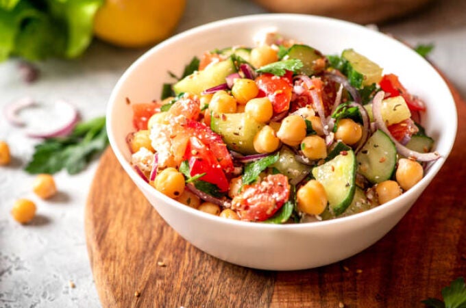 Imagen de archivo de una ensalada de verano 