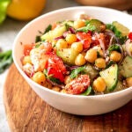 Imagen de archivo de una ensalada de verano 