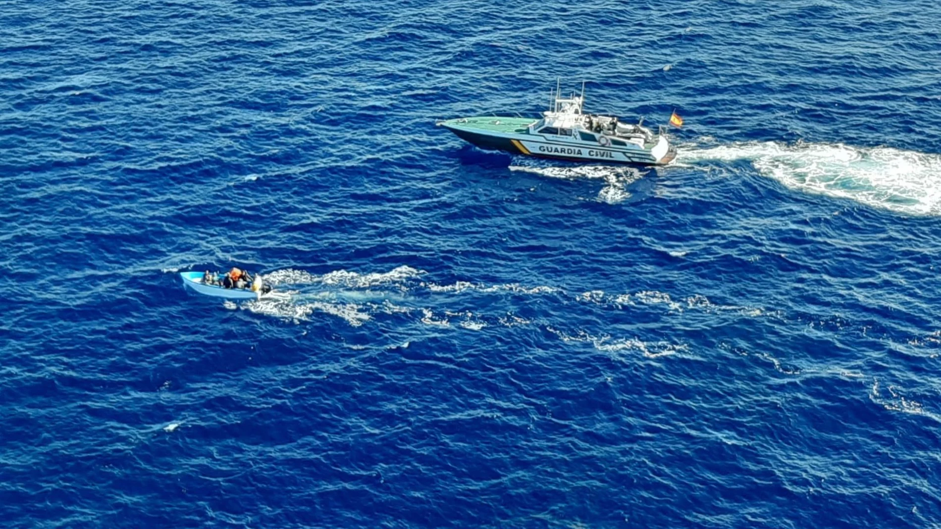 Interceptan a 30 migrantes llegados este sábado a Baleares en dos pateras