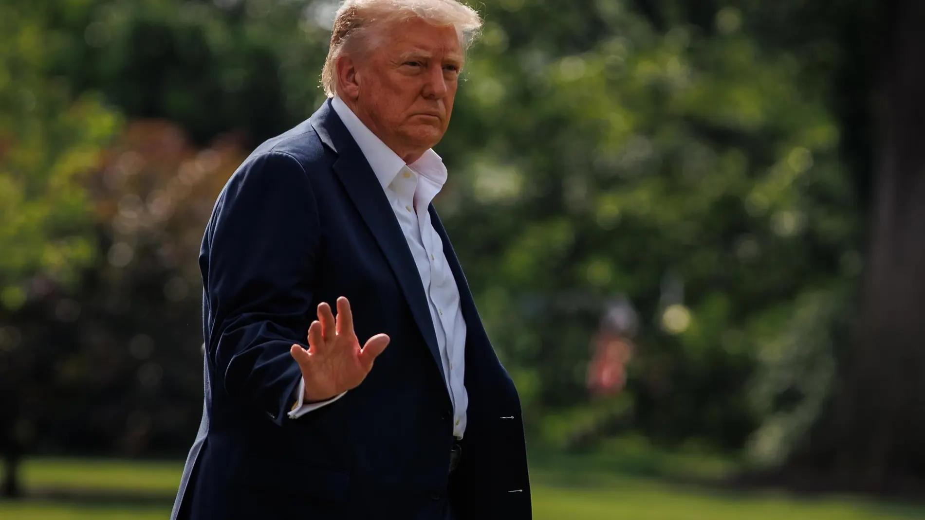 La insuficiencia venosa crónica que padece Trump aparece por la edad y por un estilo de vida sedentario