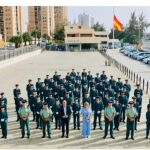 Fotografía distribuida de los agentes que se han incorporado a la comandancia de Las Palmas
