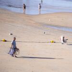 Playa de Getares, en Algeciras (Cádiz)