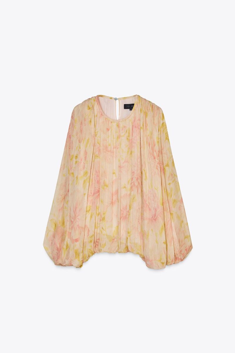 Camisa estampada zw collection.