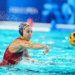 Bea Ortiz, en la semifinal ante Hungría
