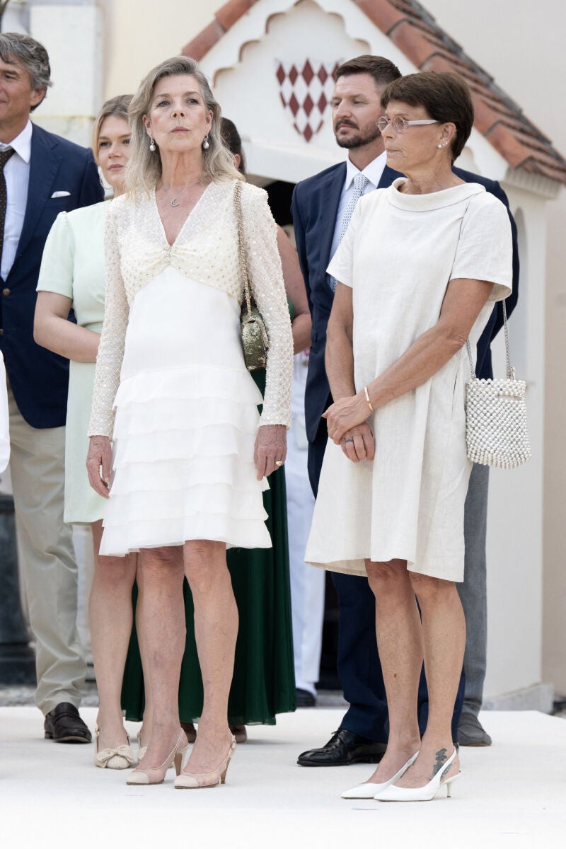 Carolina y Estefanía de Mónaco.