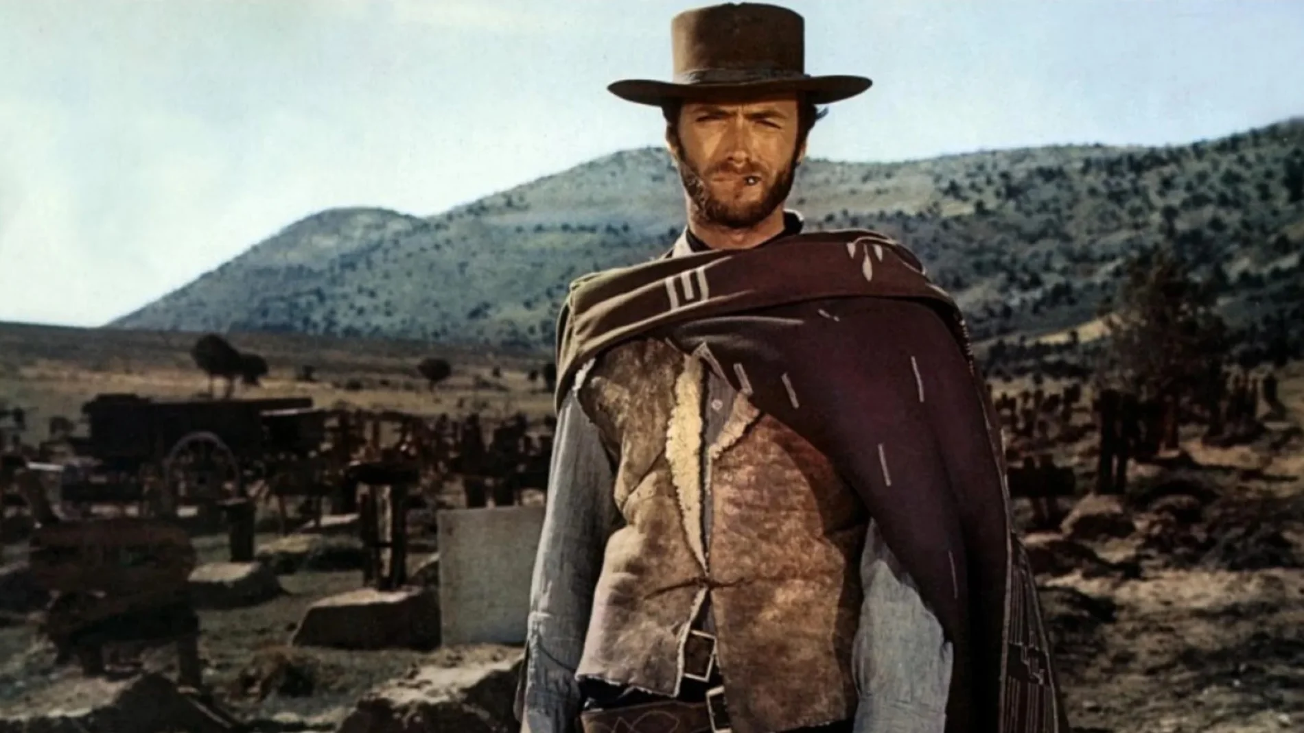 El hombre sin nombre, Clint Eastwood, es uno de los personajes más míticos de la historia del cine