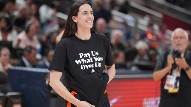 Caitlin Clark, jugadora de las Indiana Fever