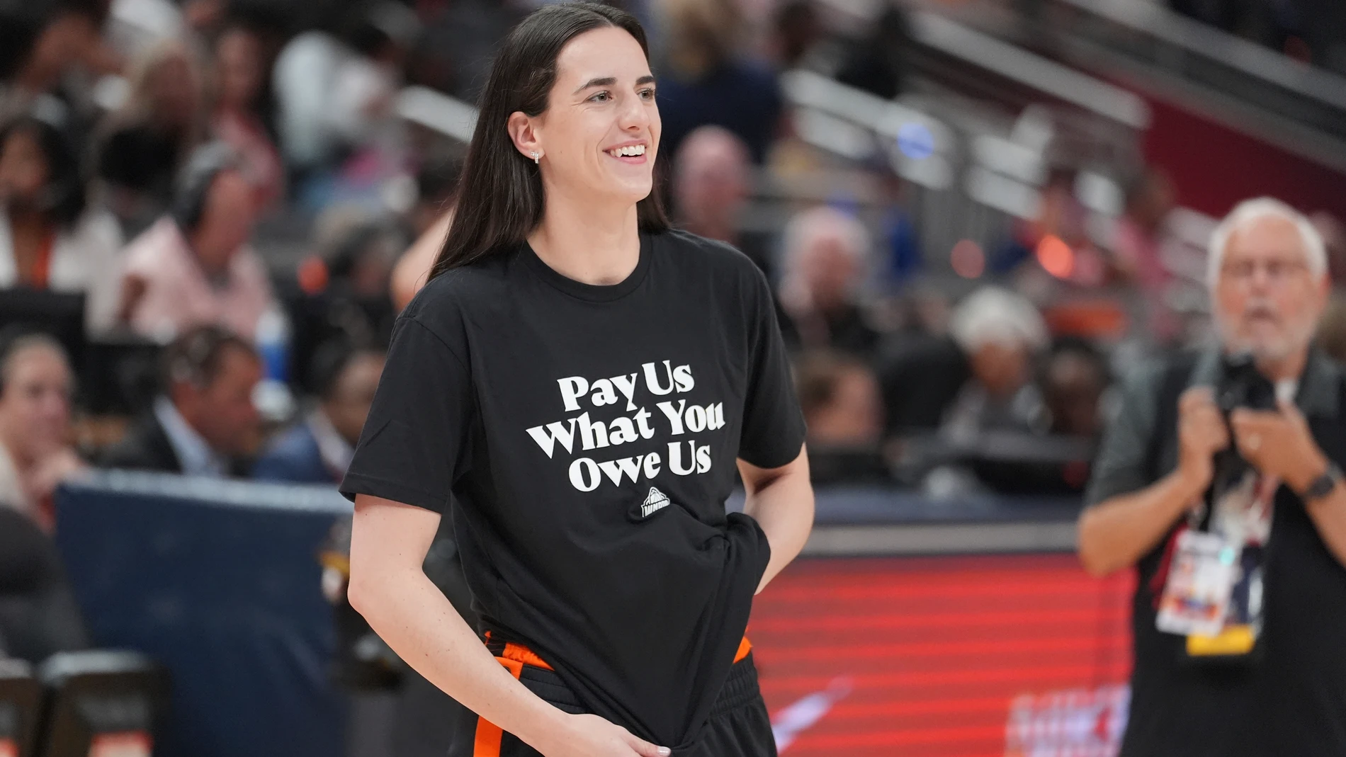 Caitlin Clark, jugadora de las Indiana Fever